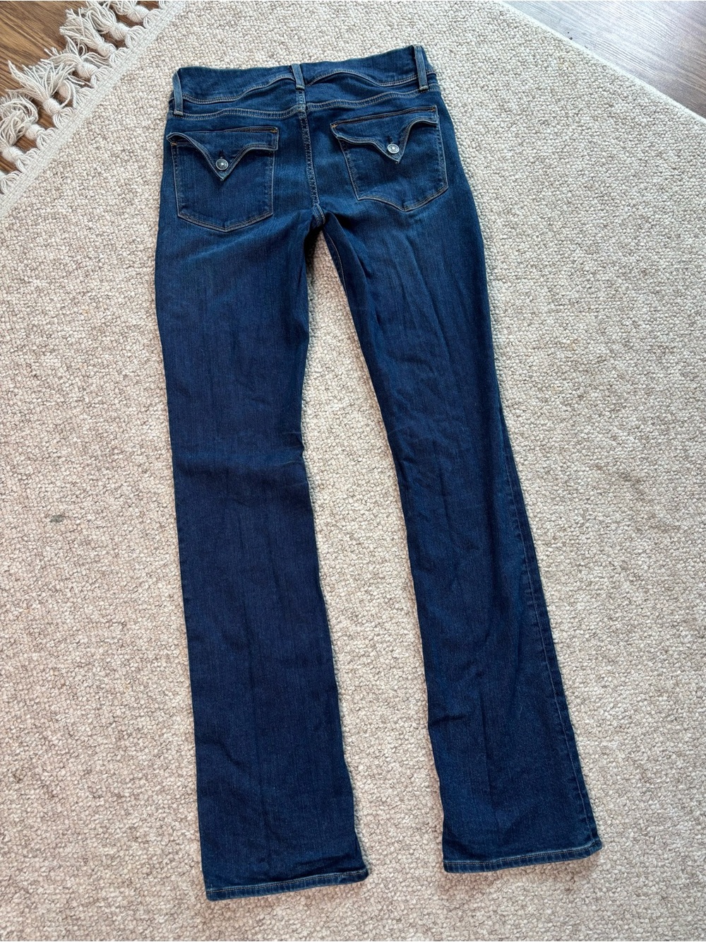 Hudson Jeans Beth Baby Bootcut Obscurity Dark Wash Denim Size 30